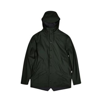 Rains Jacket - Heren - Regenjassen - Groen - S - Polyester - Jassen