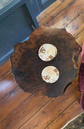 Indego Africa Mixed Abstract Form Set of 4 Coasters in Multi at Nordstrom