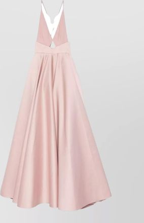 Solace London sleeveless v-neck cutout maxi dress