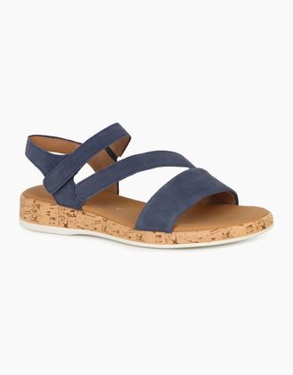 Gabor Womens Oporto Womens Sandals - Navy - Size: 7.5