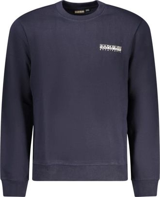Napapijri Sweatshirt met lange mouwen - Heren - Sweatshirts - Blauw - XL - Hoodies & sweatvesten
