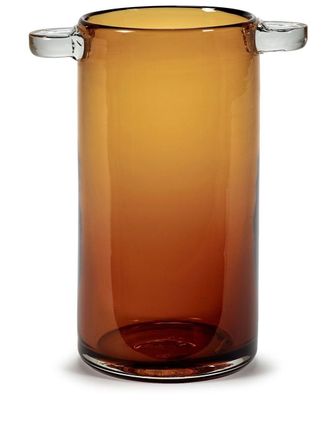 Serax Wind Fire tall vase - unisex - glass - One Size - Brown