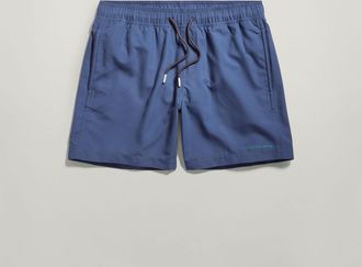 G-Star Dirik Solid Zwemshort - Midden blauw - Heren