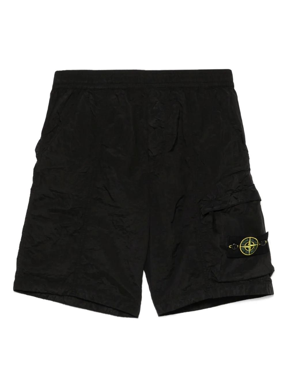 Stone Island: Black Short Pants now up to −55% | Stylight