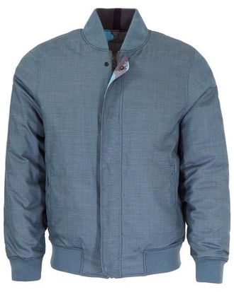 Lords of Harlech Jenkin Reversible Bomber Jacket in Slate at Nordstrom, Size X-Large