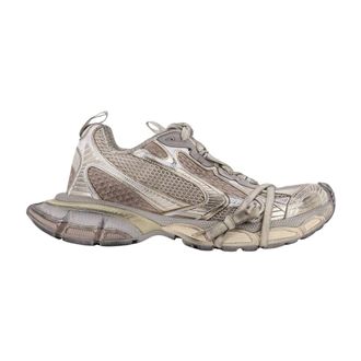 Balenciaga Sneakers, male, Beige, Size: 10 US Sneakers with Embossed Logo Detail