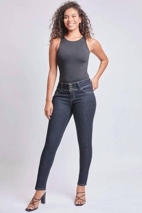 YMI Wannabettabutt Skinny Jeans In Blue