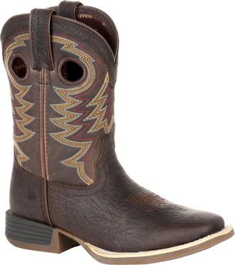 Durango Durango Kids Lil Rebel Pro Big Kid 8 Square Toe Western In Dark M