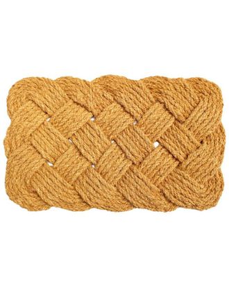 Masterweave Textile Handknotted Coir Hand-Crafted Doormat