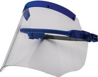 Voss Voss - Escudo De Protecci&oacute;n De Electricista Transparente Con Soporte Para Casco 500x250mm