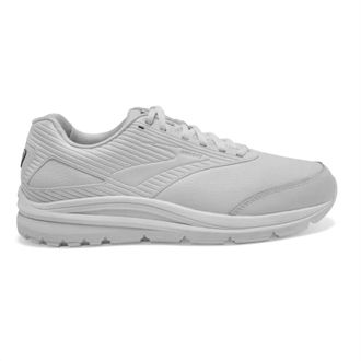 Brooks Mens Addiction Walker 2 Walking Shoes In White/white