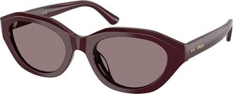 Polo Ralph Lauren PH4237U 63547N Womens Sunglasses Purple Size 52