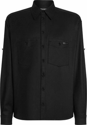 Dolce & Gabbana Oversized Flannel Shirt