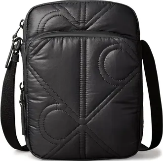Calvin Klein Borsa a spalla trapuntata - Nero