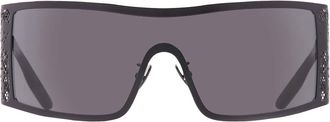 Dolce & Gabbana Dark Grey Shield Ladies Sunglasses DG2317 110687 138