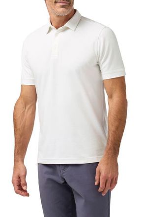 Mizzen+Main Kent Solid Polo in White at Nordstrom, Size Xx-Large