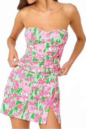 Lilly Pulitzer Flamenco Tankini Top In Putting Green Hannah