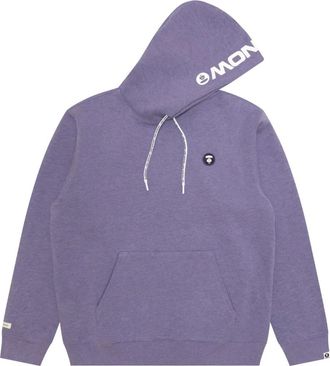 Aape By A Bathing Ape Felpa con cappuccio e logo - Viola