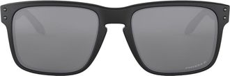 Oakley 56mm Polarized Rectangular Sunglasses in Black at Nordstrom