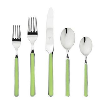 Mepra Fantasia Flatware Set - 5 Pieces in Acid Green at Nordstrom