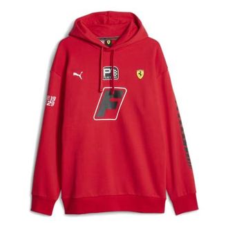 Puma Scuderia Ferrari Race Garage Crews Hoodie Rosso Corsa 621119-02