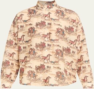 Alix of Bohemia Kiki Long-Sleeve Western Blouse