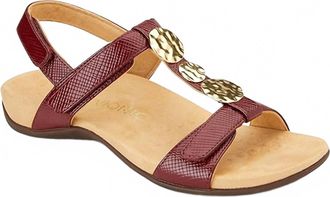 Vionic Womens Rest Farra Sandal In Fig
