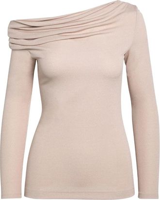 Givenchy Bootnek Top - Dames - Longsleeves - Beige - 2XS - Tops