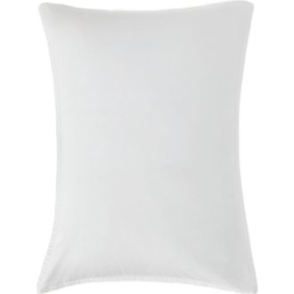 Pact Organic Room Service Sateen Sham 2-Pack in White at Nordstrom, Size Standard