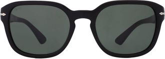 Persol Green Square Unisex Sunglasses PO3305S 95/31 54