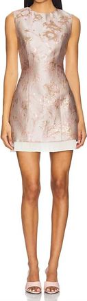 Anna Quan Mabel Mini Dress In Rosewater