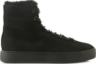 Högl Teddy laarzen met lammy afwerking - Zwart