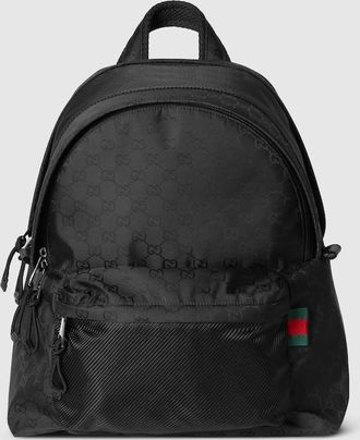 Gucci Nexus Medium Backpack, Black, Nylon