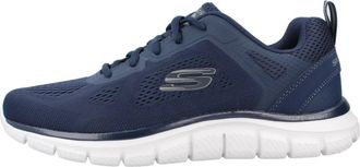 Skechers Stijlvolle Track Sneakers voor Mannen - Heren - Hardloopschoenen - Blauw - 41 EU - Fitness