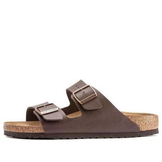 Birkenstock Arizona Birko Flor Narrow Fit Dark Brown 0051703