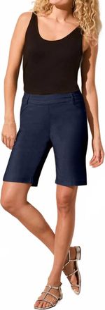 Tribal Flatten It Pull On Shorts In Jet Blue