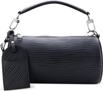 Louis Vuitton Soft Polochon Bag XL Epi leren PM schoudertas - Zwart