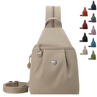 Generic 2026 Premium 3 in 1 Anti-Theft Travel Tote Bag, Waterproof 2-Way Commuter Bag, Large Capacity Convertible Shoulder Bags (Khaki)