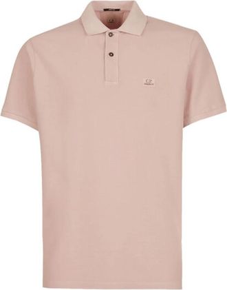 C.P. Company 24/1 Piquet Polo - Heren - Polos - Roze - S - Katoen - Tops