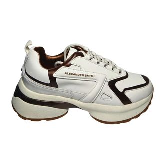 Alexander Smith Soho Sneaker - Dames - Schoenen - Wit - Maat: 38 EU Leer