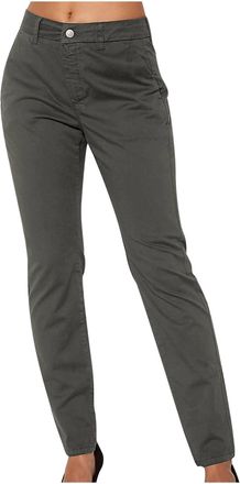 Generic Womens Elegant Business Trousers Daily Straight Leg Casual Bottoms Women Trousers Plain with Zip Buttons Ladies Office Work Smart Formal Slim Fit Pant