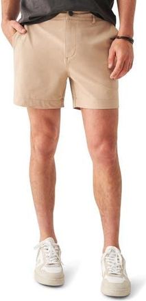 Faherty Belt Loop All Day 5-Inch Shorts in Khaki at Nordstrom Rack, Size 36