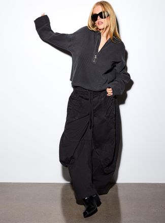 Free People Womens Onset cargo parachute pant