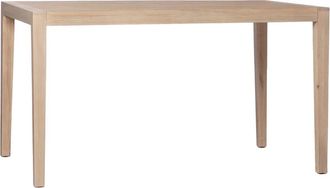 Klast Mesa extensible efecto madera natural 140x78 cm