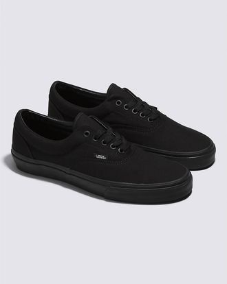 Vans Mens Era Low Top Shoe In Bka-Black/black