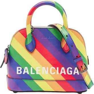 Balenciaga Pre-owned Vintage Handbag - Dames - Vintage Handtas - Veelkleurig - ONE Size - Leer - Vintage
