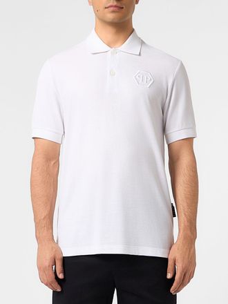 Philipp Plein Polo Uomo colore Bianco