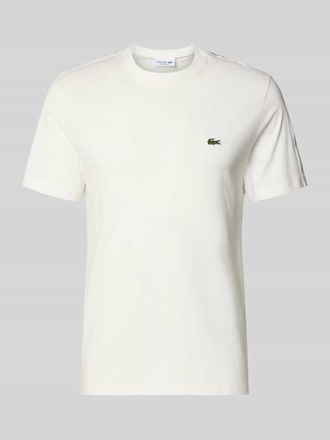 Lacoste Regular Fit T-Shirt aus reiner Baumwolle in Offwhite, Gr&ouml;&szlig;e XXXL