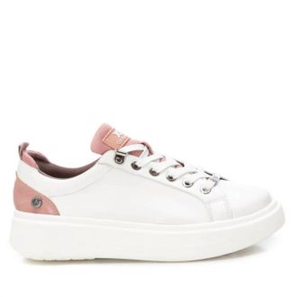 Xti Womens Casual Sneakers In White And Pink