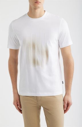BOSS Thompson Cotton Graphic T-Shirt in Natural at Nordstrom, Size Xx-Large